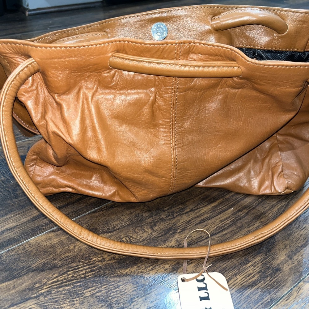 Lot of 3 Leather Handbags Made in India Boutique Closure NWT Purse Set - Picture 8 of 13